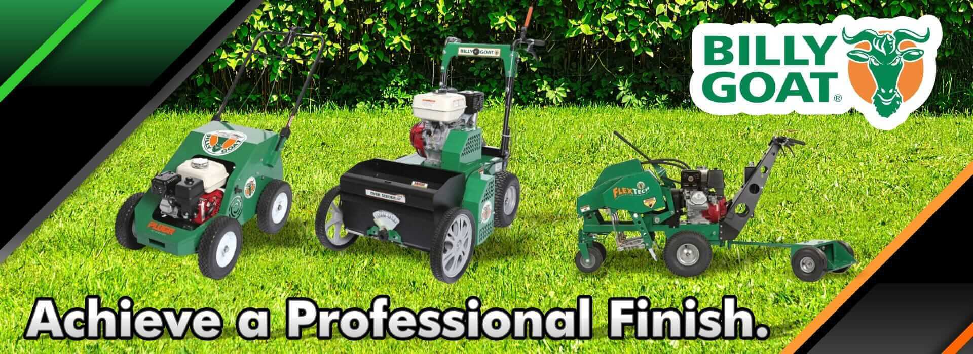 Billy Goat - Achieve A Professional Finish